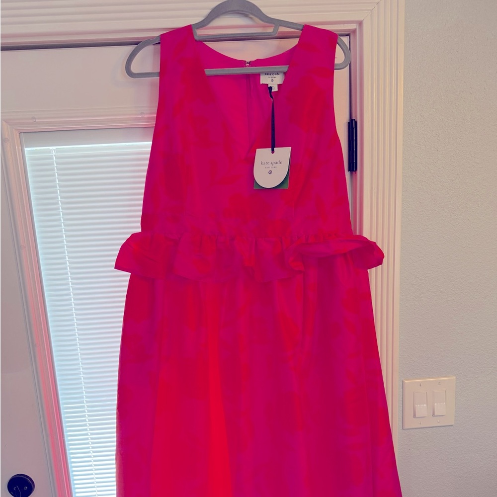 Kate Spade - Women’s Rose Peplum Midi Dress
